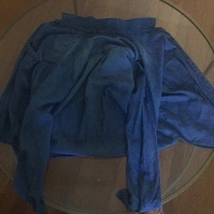 BDG chambray button down shirt